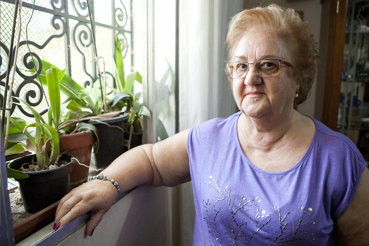 Maria Regina Simoes ist aus Brasilien und leidet an Typ 2 Diabetes und Adipositas.
